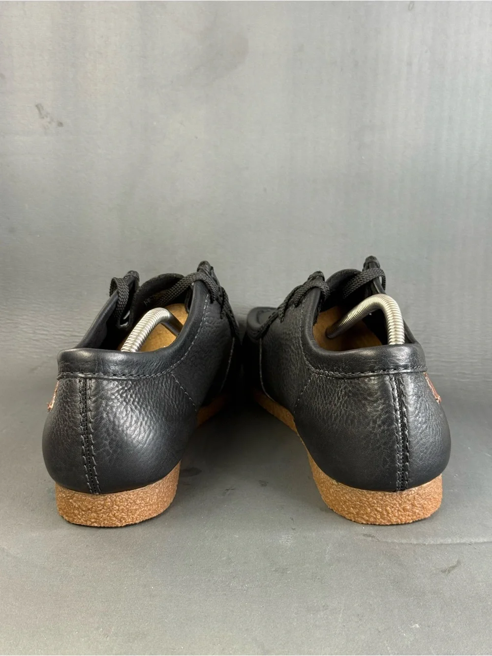 Clarks Men's Shacre II Run shoes black tumbled leather shoes men’s size 11.5